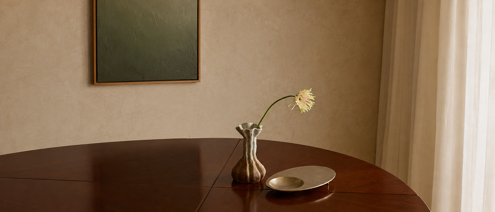 Considered home interior and decorative accents