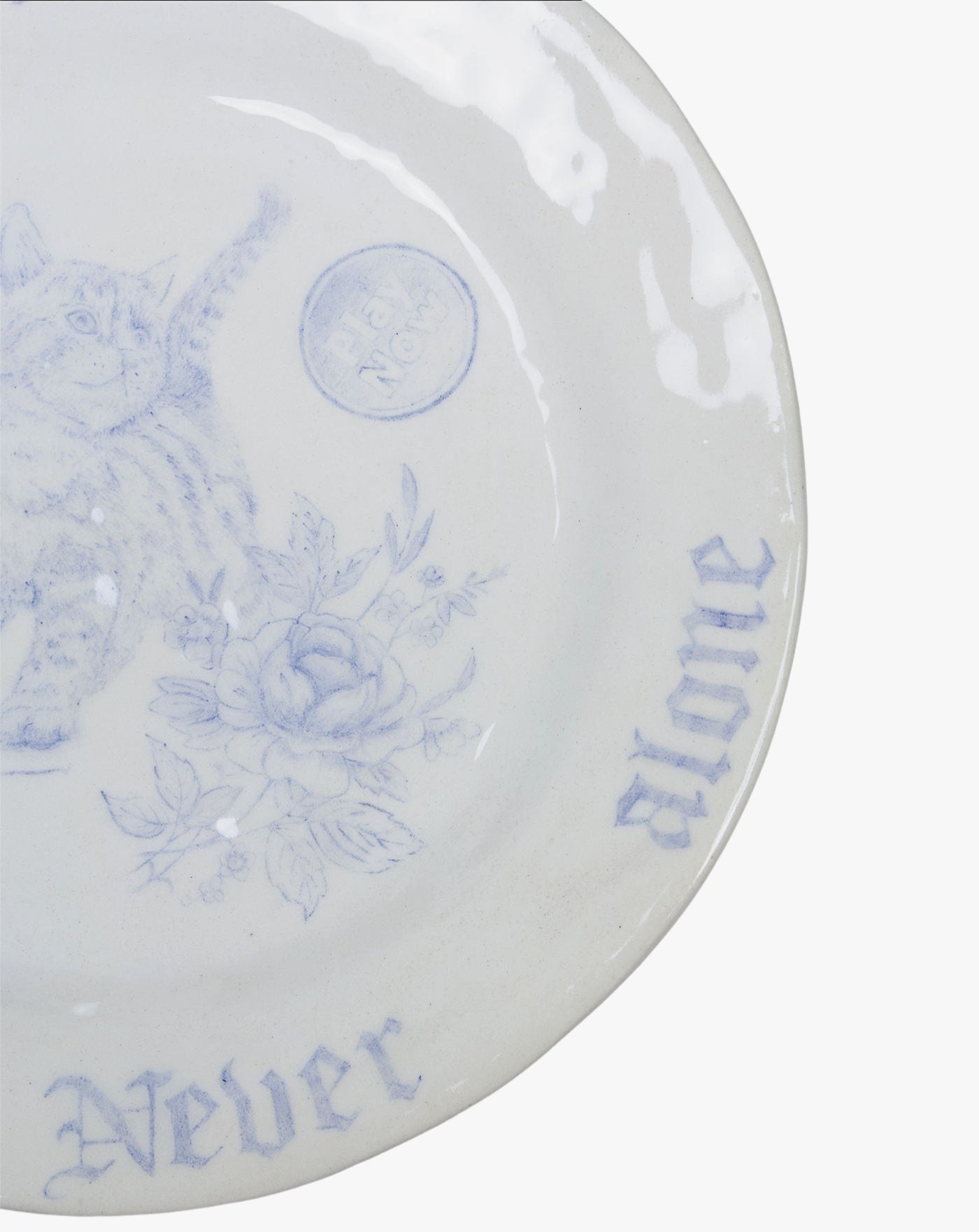Illustrated Companion Ceramic Decorative Plate - Image 2