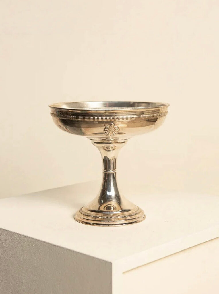 Scallop Shell Metal Fruit Basket