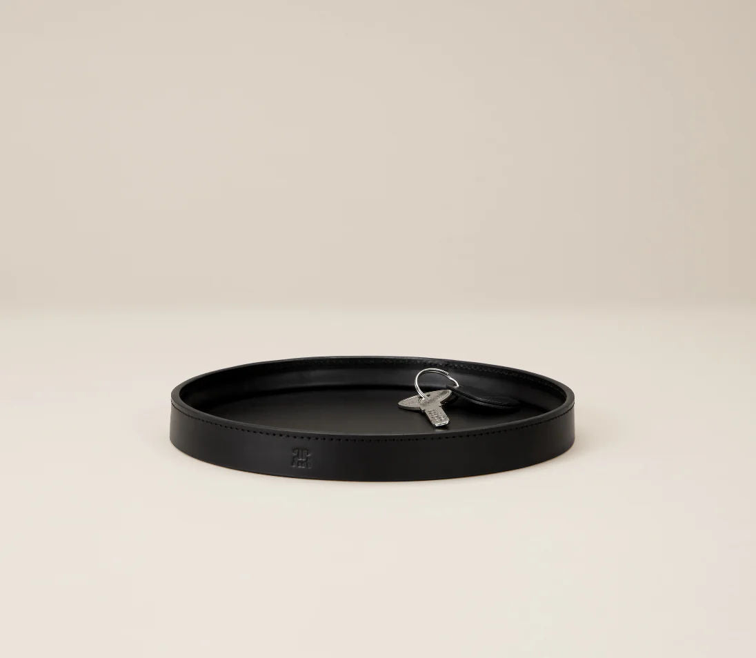 Round Leather Trinket Tray - Image 31