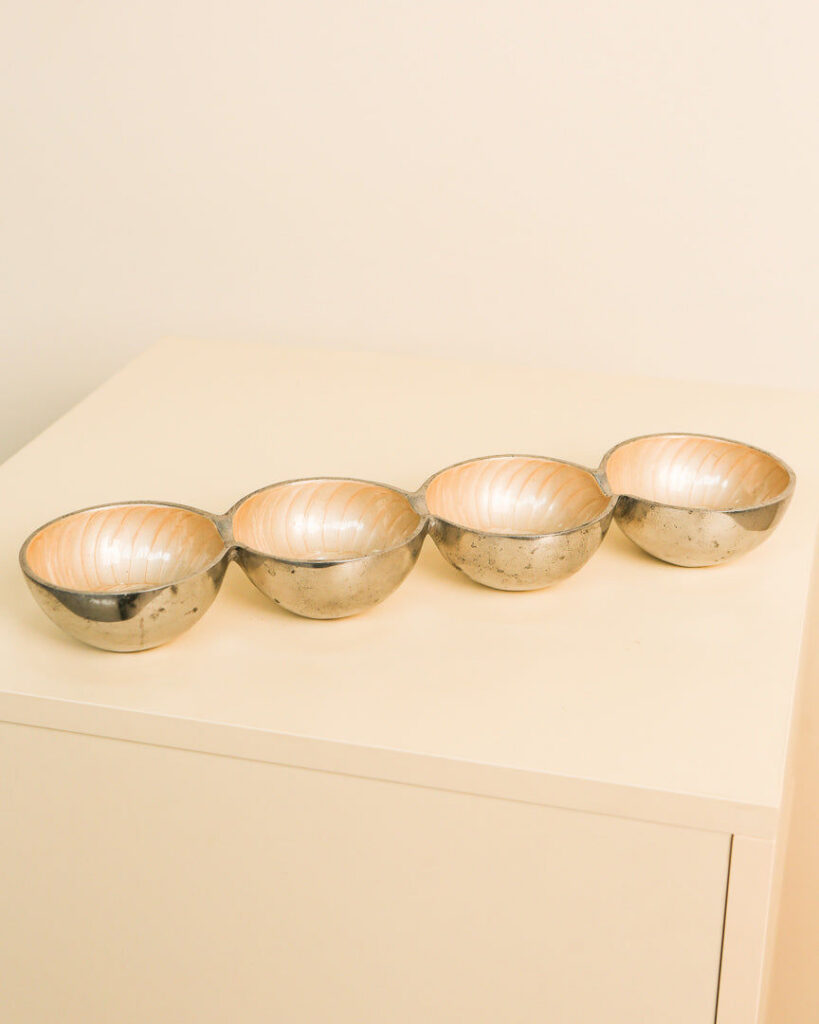 1980s Aluminum Catchall Tray