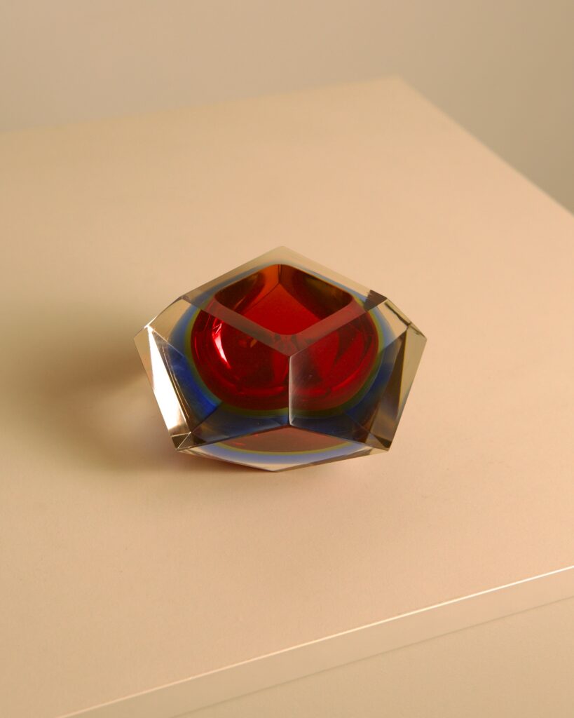 Murano Glass Ashtray Catchall