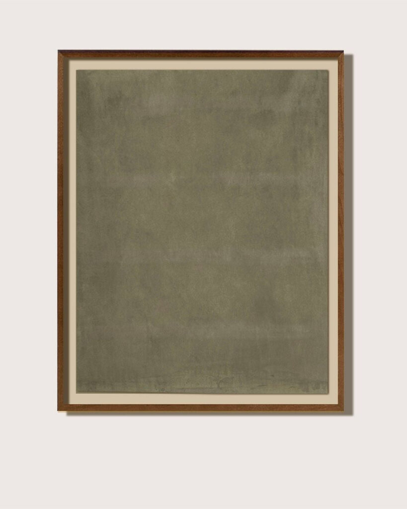 Deep Green Canvas Wall Art