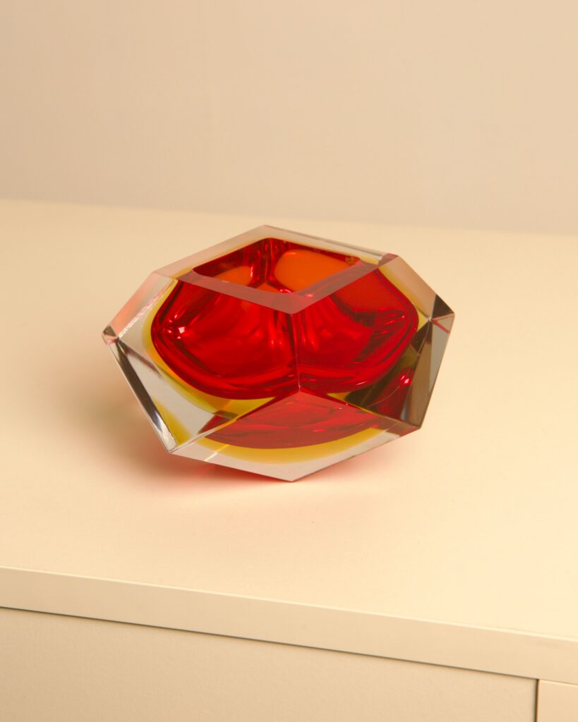 Large Murano Glass Trinket Tray